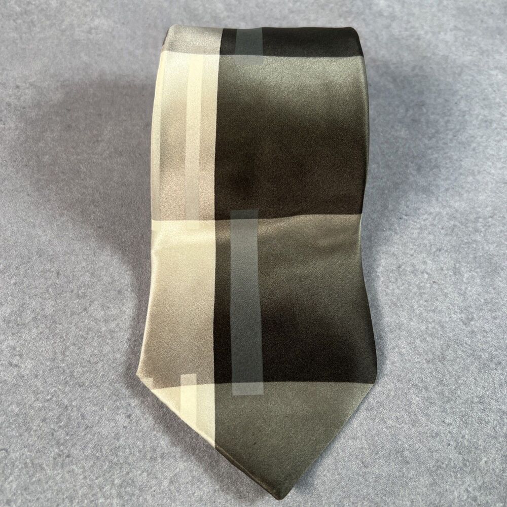 Arrow Brand Sage Green Abstract Geometric Tie